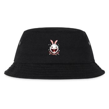 Follow Me! | Follow the White Rabbit - Kids’ Bucket Hat - black - Front