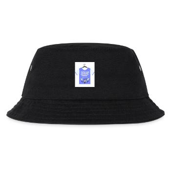 Positives kann man steigern...Zitat Weisheit - Kinder Bucket Hat - Schwarz - Vorne