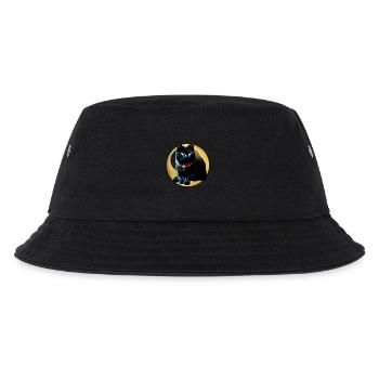 Chat noir collier doré - Bob Enfant - noir - Devant