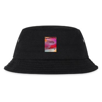 HAPPY BIRTHDAY,HAPPY BIRTHDAY,BIRTHDAY,BIRTHDAY - Kids’ Bucket Hat - black - Front