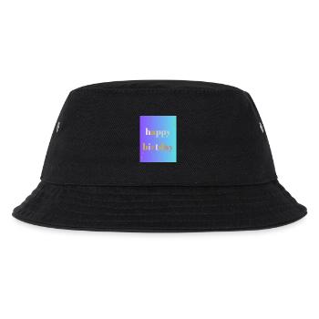 ALLES GUTE ZUM GEBURTSTAG!. ALLES GUTE ZUM GEBURTSTAG!. JAHRESTAG. - Kinder Bucket Hat - Schwarz - Vorne