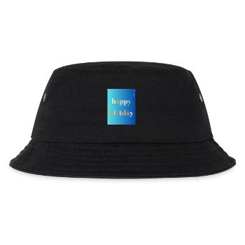 ALLES GUTE ZUM GEBURTSTAG!. ALLES GUTE ZUM GEBURTSTAG!. JAHRESTAG. - Kinder Bucket Hat - Schwarz - Vorne