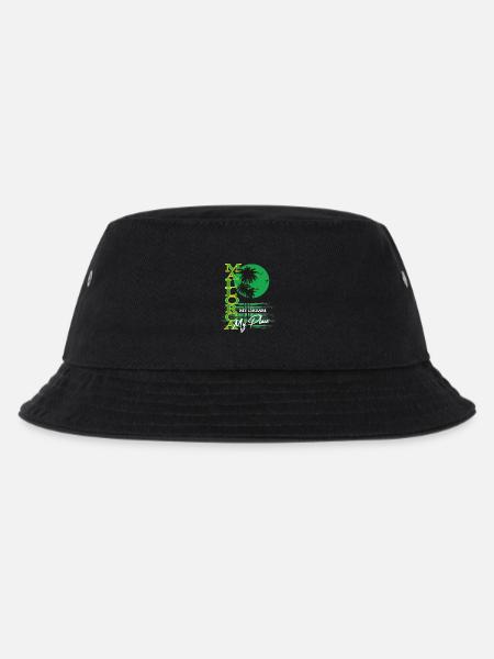 Malorca Palmen Retro-Traum - Kinder Bucket Hat - Schwarz