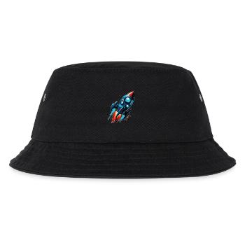 Rocket Man Rocket Launch - Kids’ Bucket Hat - black - Front