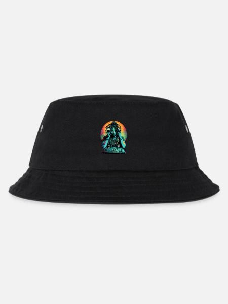 Goddess DJ - Kids’ Bucket Hat - black