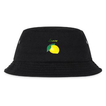 Lemon - Kids’ Bucket Hat - black - Front