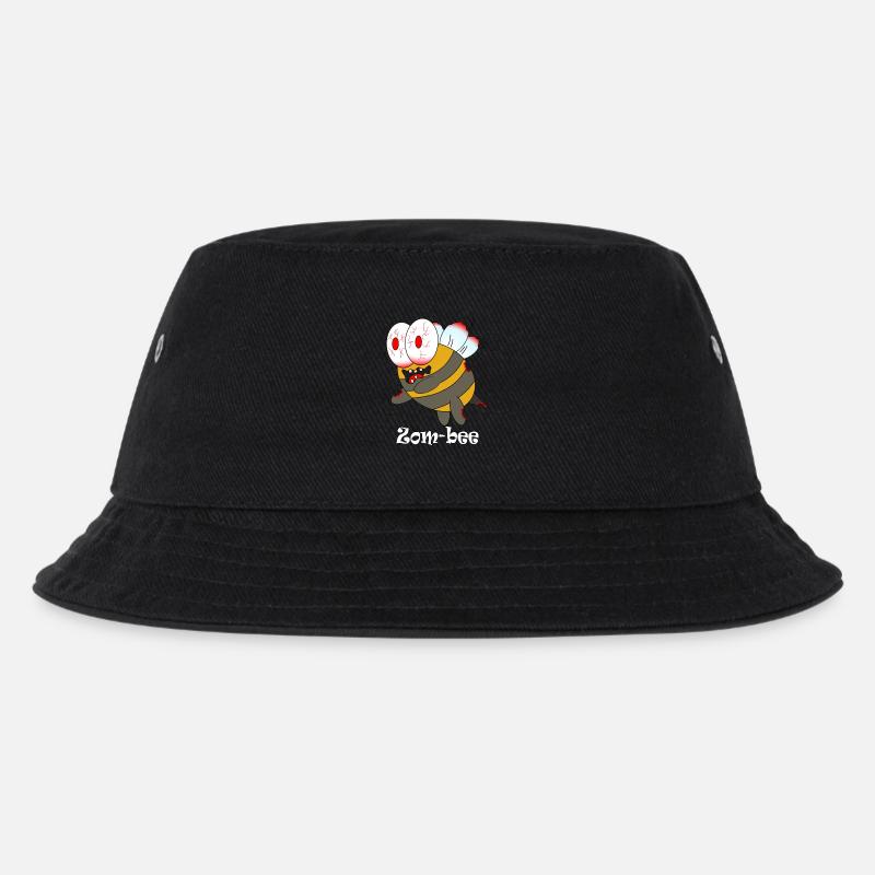 zom bee - Kinder Bucket Hat - Schwarz