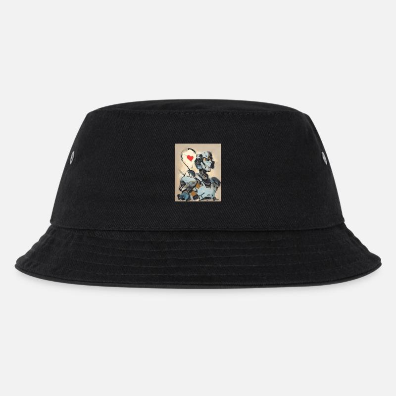 I Love Robots robot cool - Bob Enfant - noir