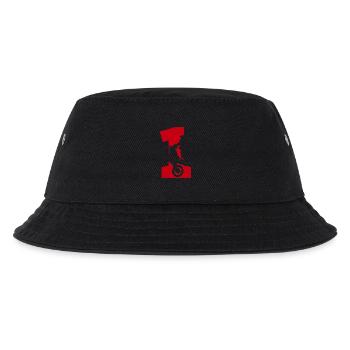 Motorcycle 1 biker - Kids’ Bucket Hat - black - Front