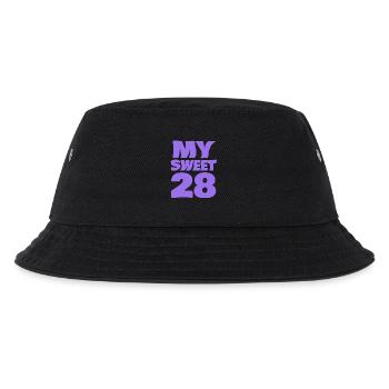 Sweet 28 - Kids’ Bucket Hat - black - Front