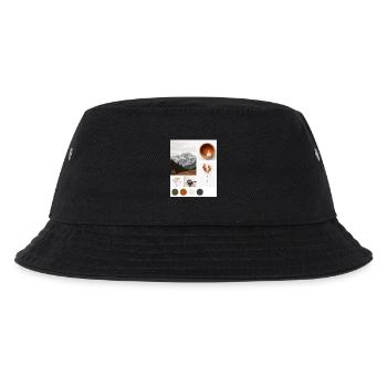 Rest. - Kids’ Bucket Hat - black - Front
