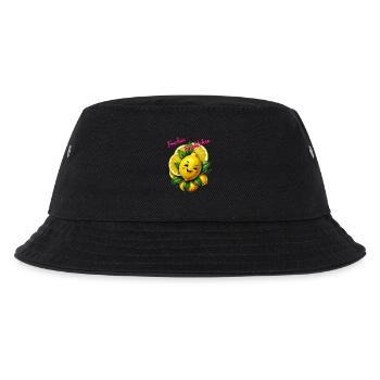 Freches Früchtchen - Kinder Bucket Hat - Schwarz - Vorne