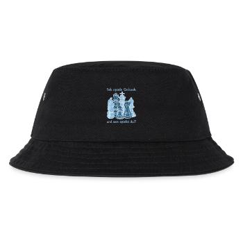 Schach figuren - Kinder Bucket Hat - Schwarz - Vorne