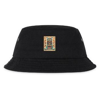Tiki mask colorful - Kids’ Bucket Hat - black - Front
