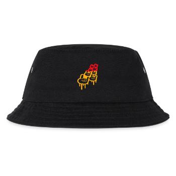 Heavy Metal Hard Rock Graffiti Cornes Geste de la main - Bob Enfant - noir - Devant
