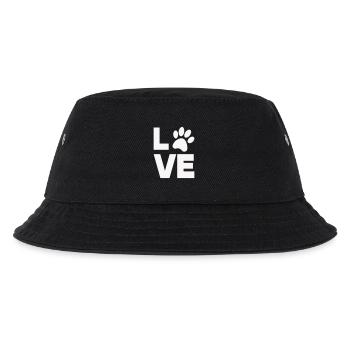 patte amour amour animal - Bob Enfant - noir - Devant