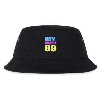 Sweet 89 - Kids’ Bucket Hat - black - Front