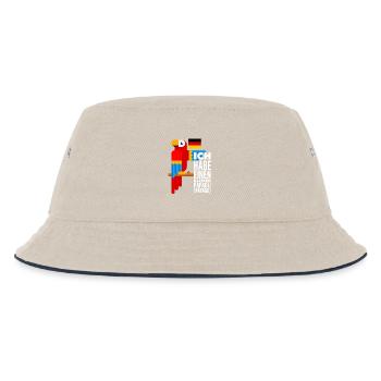 Perroquet - Bob Enfant - blanc cassé/bleu marine - Devant