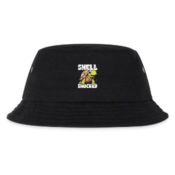 SHELL SCHOCKIERT UND LIEBT ES - Kinder Bucket Hat - Schwarz - Vorne