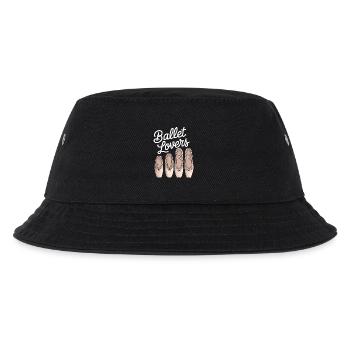 Ballettliebhaber Fünf Hausschuhe - Kinder Bucket Hat - Schwarz - Vorne