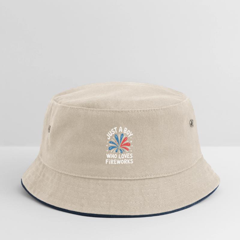 Pyrotechnics Fireworks Pyrotechnics Kids’ Bucket Hat