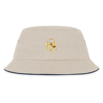 MARINE LA STAR 2025 T-shirt - Kinder Bucket Hat - Natur/Navy - Vorne