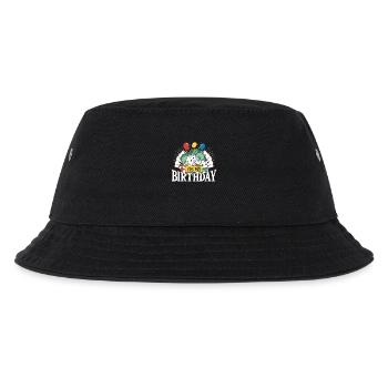Gaming Salon Jackpot Casino Mein Geburtstagskasino - Kinder Bucket Hat - Schwarz - Vorne