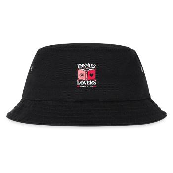 Bücher lesen Roman Enemies To Lovers Book Club - Kinder Bucket Hat - Schwarz - Vorne