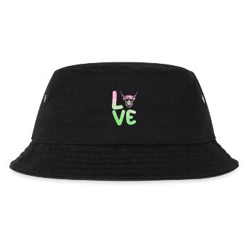 Kuh Rind Hochlandrind - Kinder Bucket Hat - Schwarz - Vorne