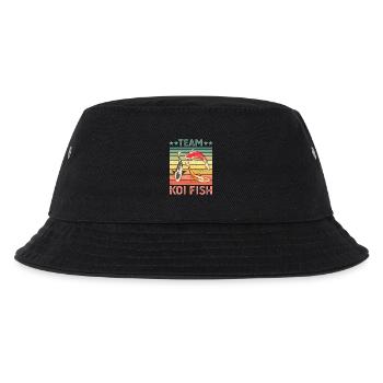Koi Fische - Kinder Bucket Hat - Schwarz - Vorne