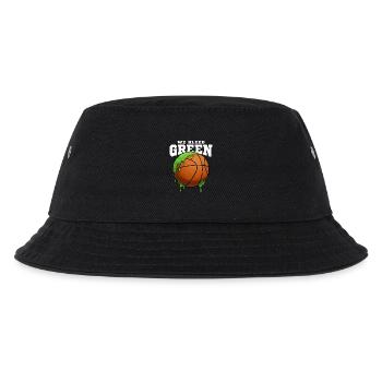 WE BLEED GREEN - BASKETBALL - Kinder Bucket Hat - Schwarz - Vorne