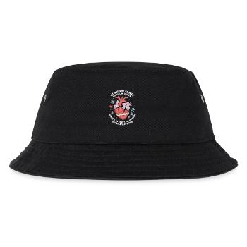 Wir sind nicht gebrochen - Emotionale Heilkunst - Kinder Bucket Hat - Schwarz - Vorne