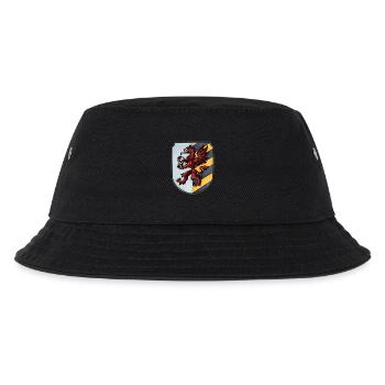 Wappen roter Greif - Kinder Bucket Hat - Schwarz - Vorne