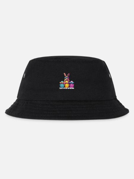 Egg-stra Spezial Ostereier - Kinder Bucket Hat - Schwarz