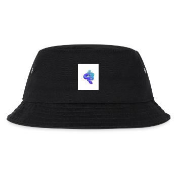 Blue Snake - Kinder Bucket Hat - Schwarz - Vorne