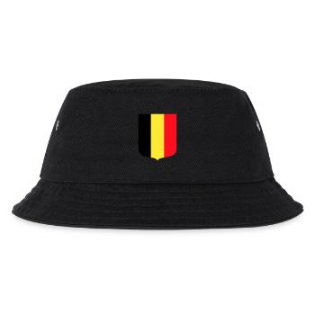 Belgium - Kids’ Bucket Hat - black - Front