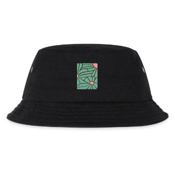 Abstrait Floral Boho - Bob Enfant - noir - Devant