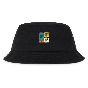 Horn player French horn - Kids’ Bucket Hat - black - Front