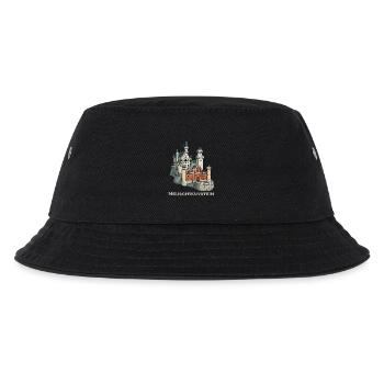 Neuschwanstein - Kinder Bucket Hat - Schwarz - Vorne