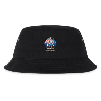 Australia Funny Design - Kids’ Bucket Hat - black - Front