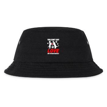 You Can't Buy Love But You Can Rescue It - Kids’ Bucket Hat - black - Front