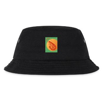 Maximalist Shrimp - Kinder Bucket Hat - Schwarz - Vorne