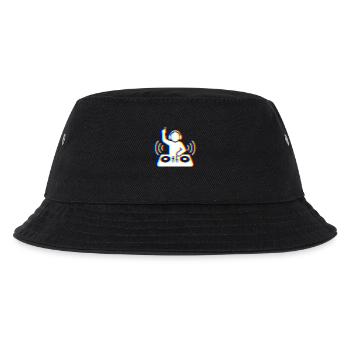 Glitch DJ – Beat Creator - Kinder Bucket Hat - Schwarz - Vorne