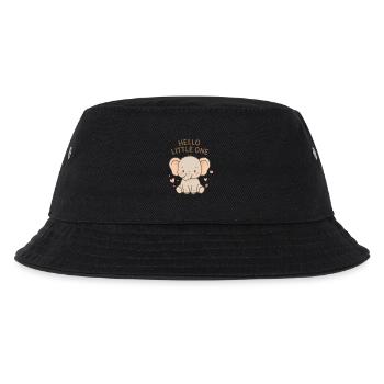 Hello little one ♥️ - Kids’ Bucket Hat - black - Front