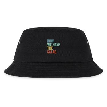 Denglisch Now We Have The Salad - Kinder Bucket Hat - Schwarz - Vorne