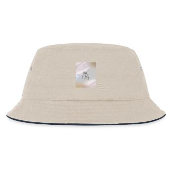 BE YOU ALWAYS - Kinder Bucket Hat - Natur/Navy - Vorne