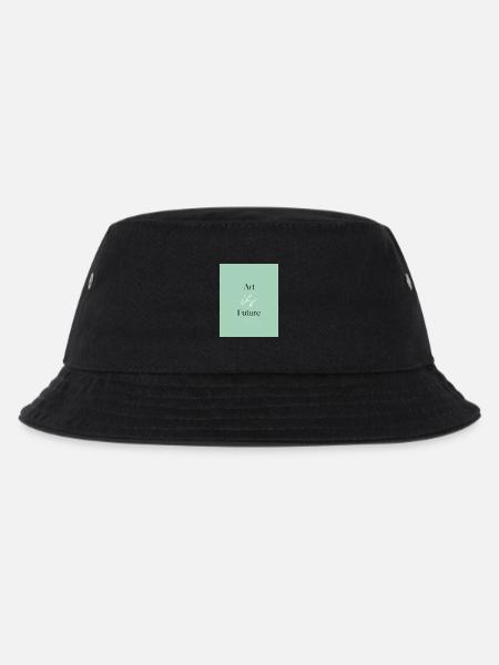 Art is Future - Kids’ Bucket Hat - black