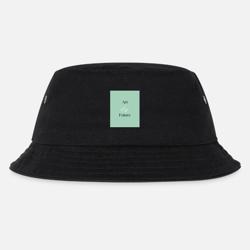 Art is Future - Kids’ Bucket Hat - black