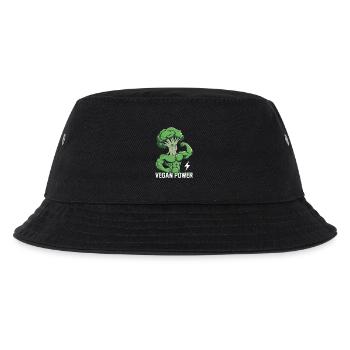 Vegan Power - Kids’ Bucket Hat - black - Front