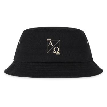 Symbole chrétien Alpha Omega de la foi - Bob Enfant - noir - Devant